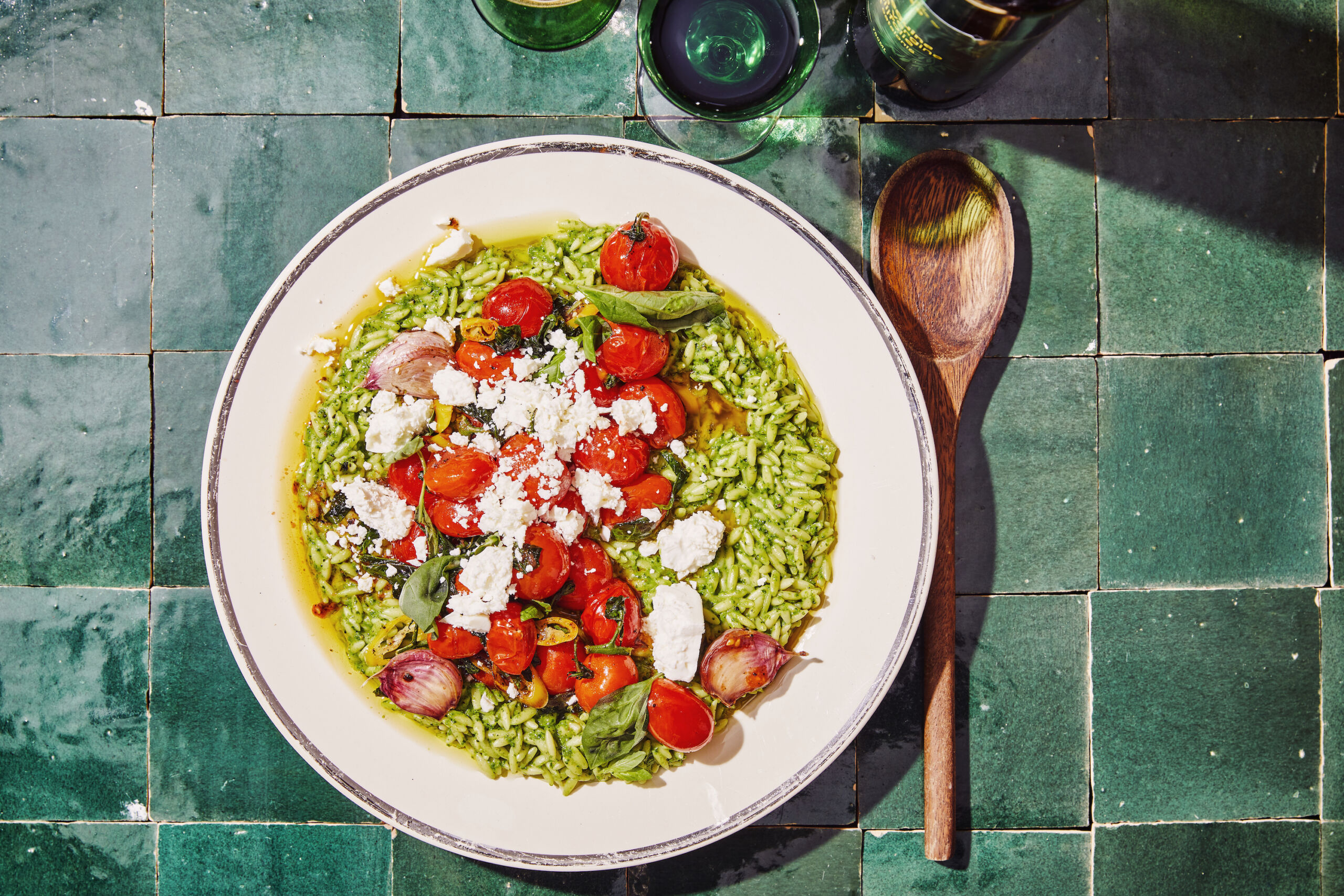 Makkelijke Orzo Met Tomaat Spinazie En Feta Sofie Dumont