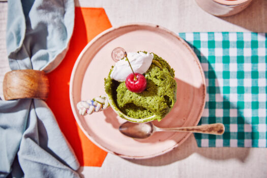 Matcha Mug cake Sofie Dumont Chef2