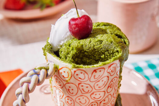 Matcha Mug cake Sofie Dumont Chef3