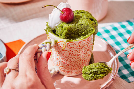 Matcha Mug cake Sofie Dumont Chef4