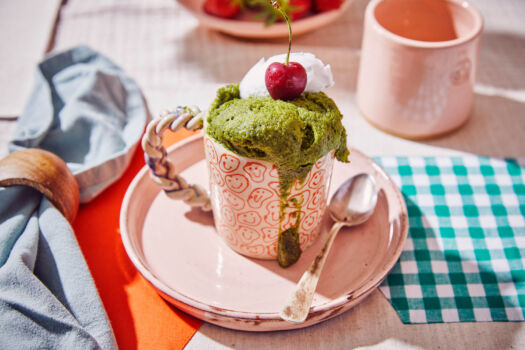 Matcha Mug cake Sofie Dumont Chef5