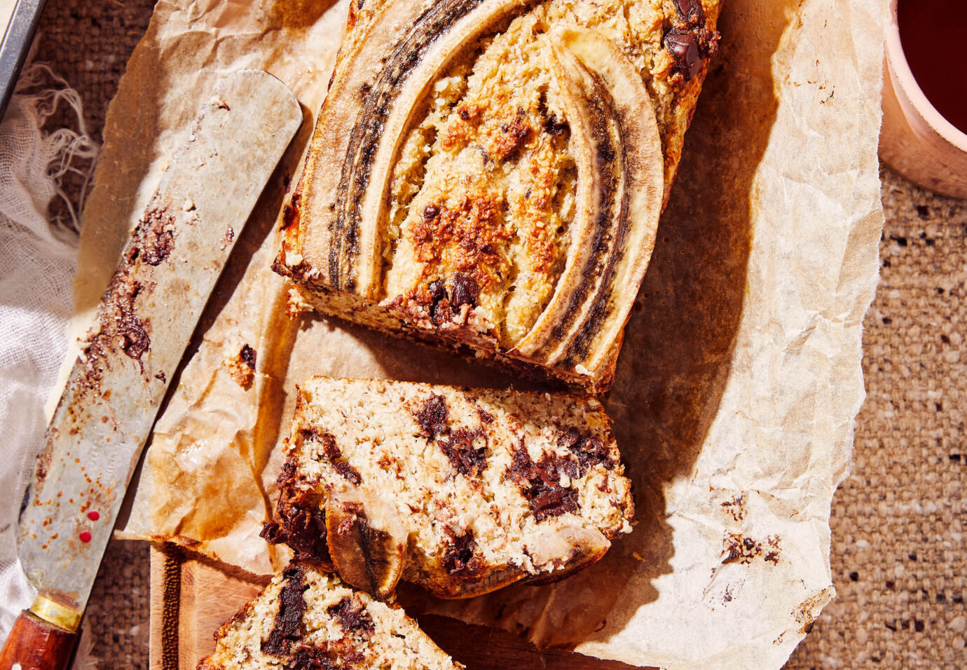 Bananenbrood met Chocolade en Gember