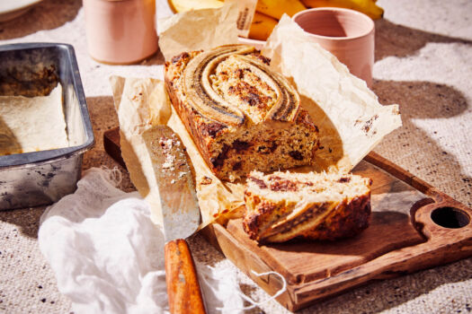 Bananenbrood met Chocolade en Gember