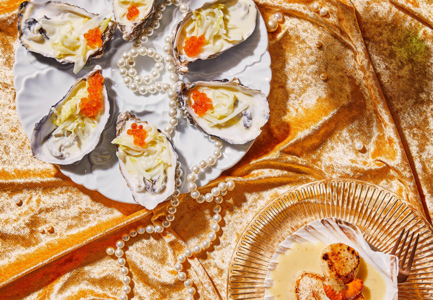 Oesters met champagne Sofie Dumont Chef