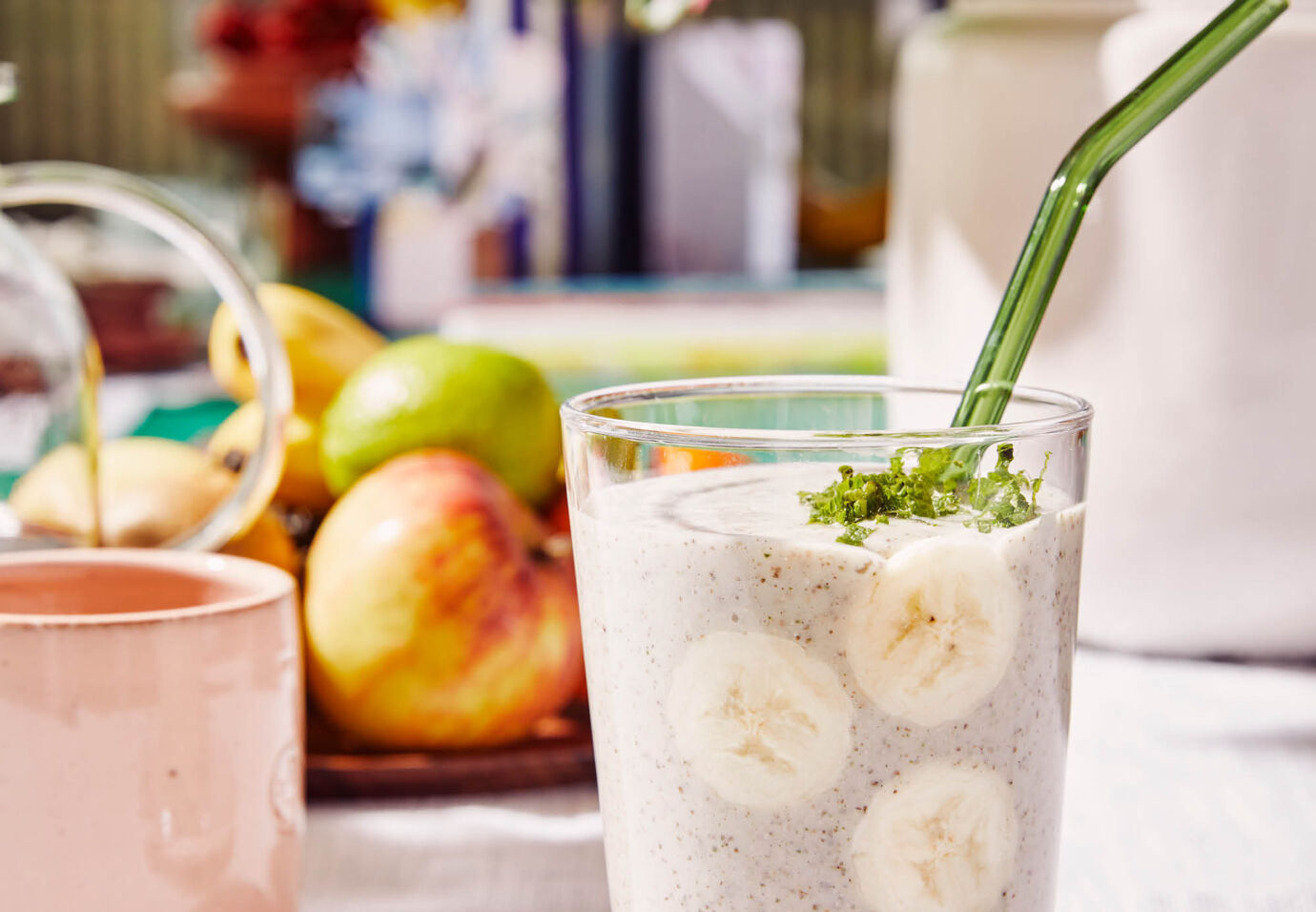 Ontbijtsmoothie met Banaan, Kokos en Gember 