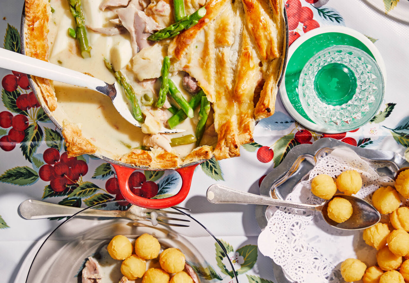 Vol-au-vent van parelhoen en asperges Sofie Dumont Chef