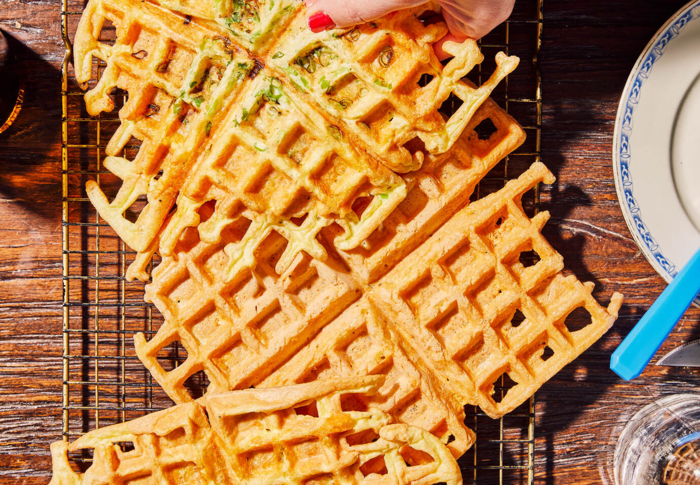 Cheezy wafels Sofie Dumont Chef